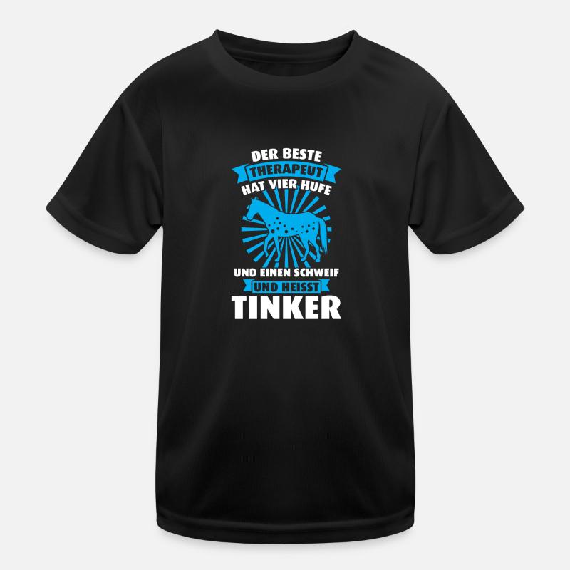 Tinker Pferd Pferdesport Geschenk Kinder Funktions-T-Shirt