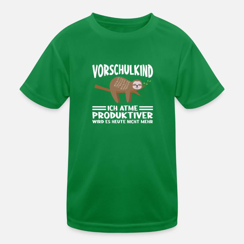 Kindergarten Vorschule Vorschulpädagoge Geschenk Kinder Funktions-T-Shirt