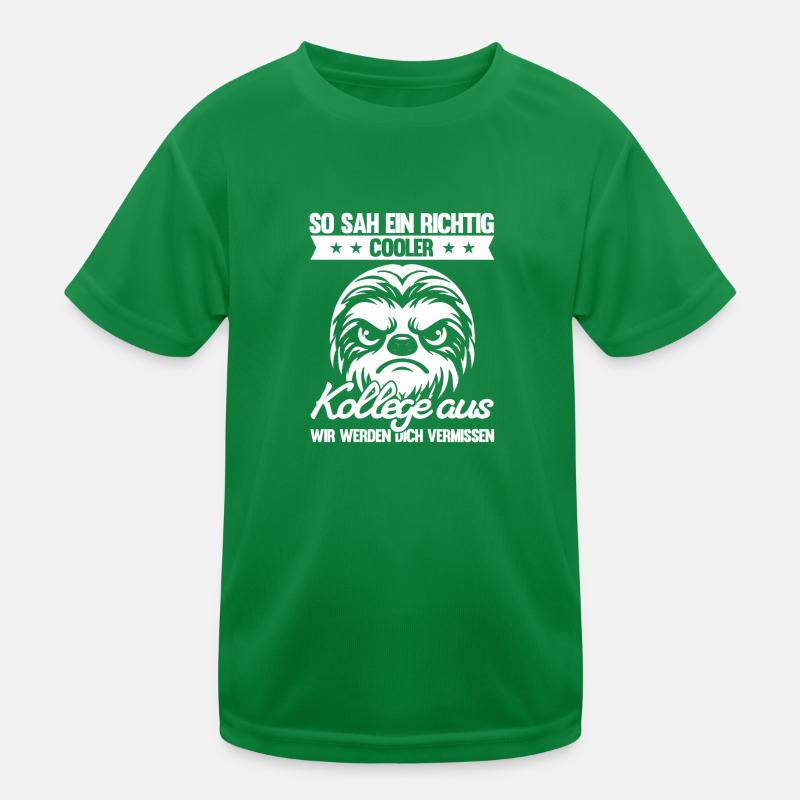 Abschied Kollegin Abschiedsparty Geschenk Kinder Funktions-T-Shirt