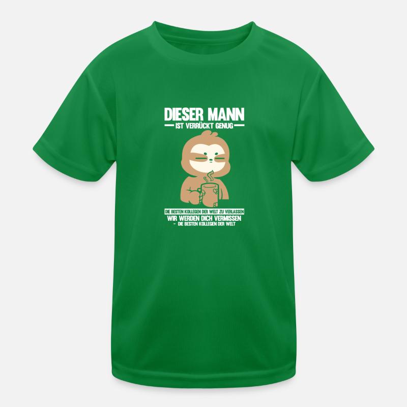 Abschied Kollegin Abschiedsparty Geschenk Kinder Funktions-T-Shirt