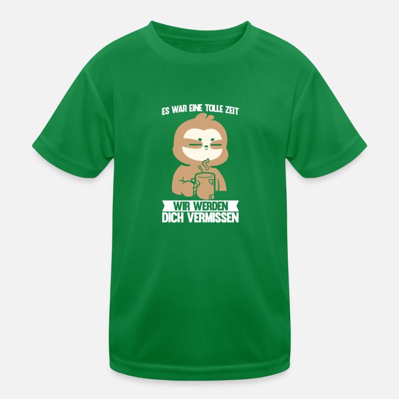Abschied Kollegin Abschiedsparty Geschenk Kinder Funktions-T-Shirt
