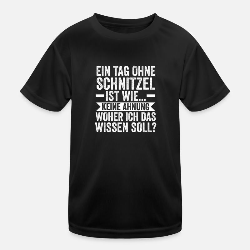Schnitzel Wiener Wiener Geschenk Kinder Funktions-T-Shirt