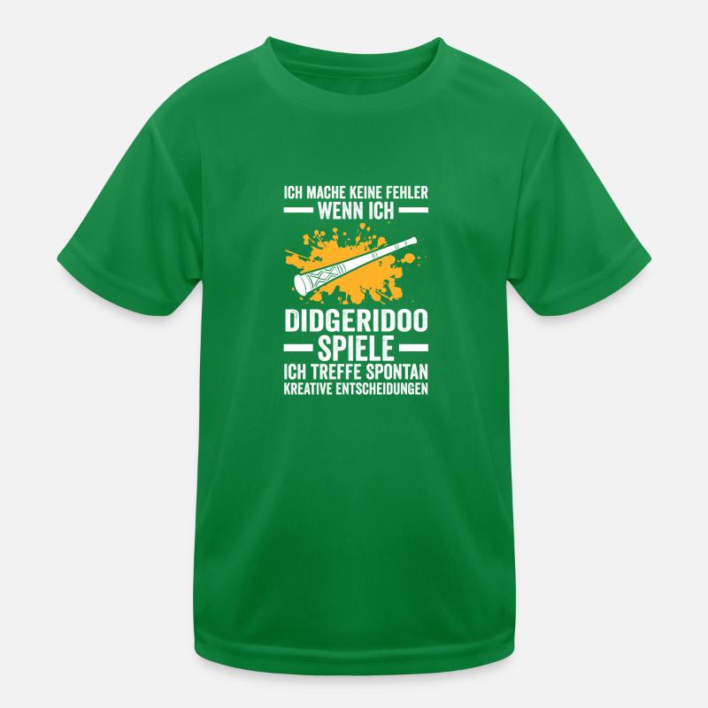Didgeridoo Musik Musiker Geschenk Kinder Funktions-T-Shirt