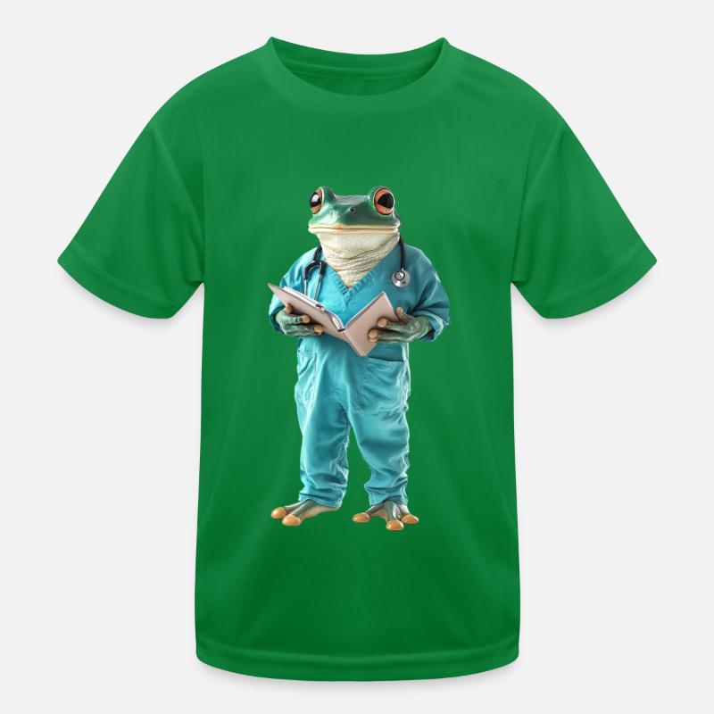 Frosch Kinder Funktions-T-Shirt