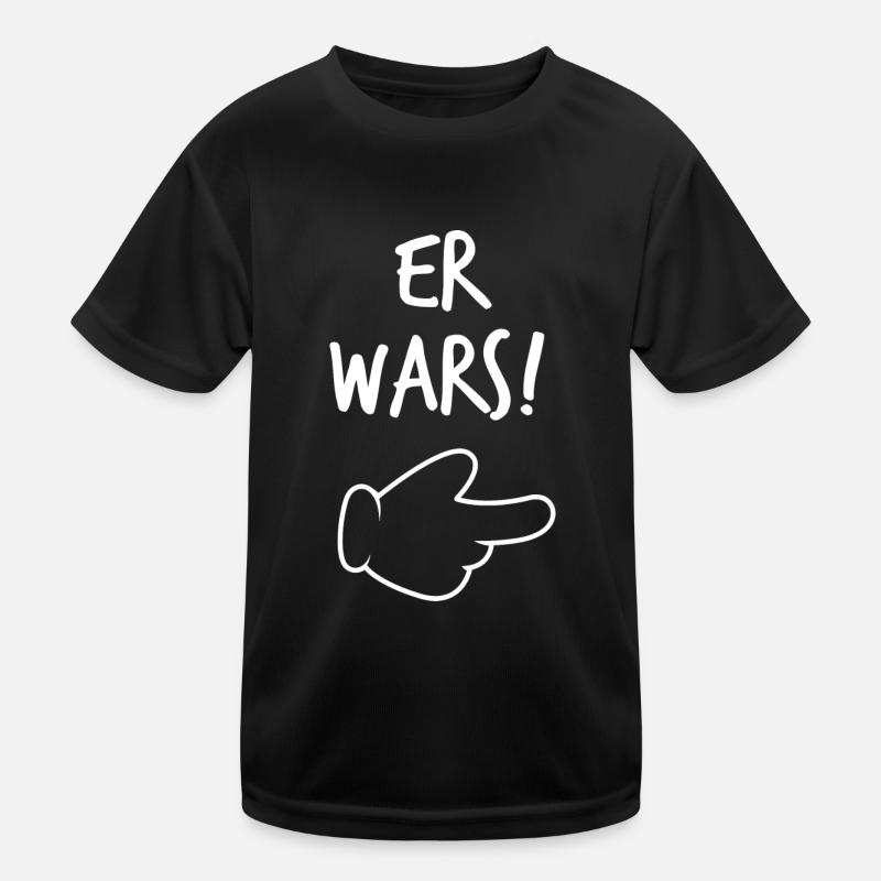 ER WARS - Er Wars! Kinder Funktions-T-Shirt