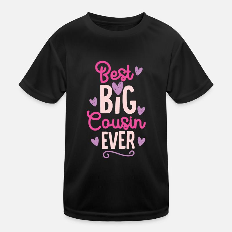 Beste Große Cousine Großcousine Geschenk Kinder Funktions-T-Shirt