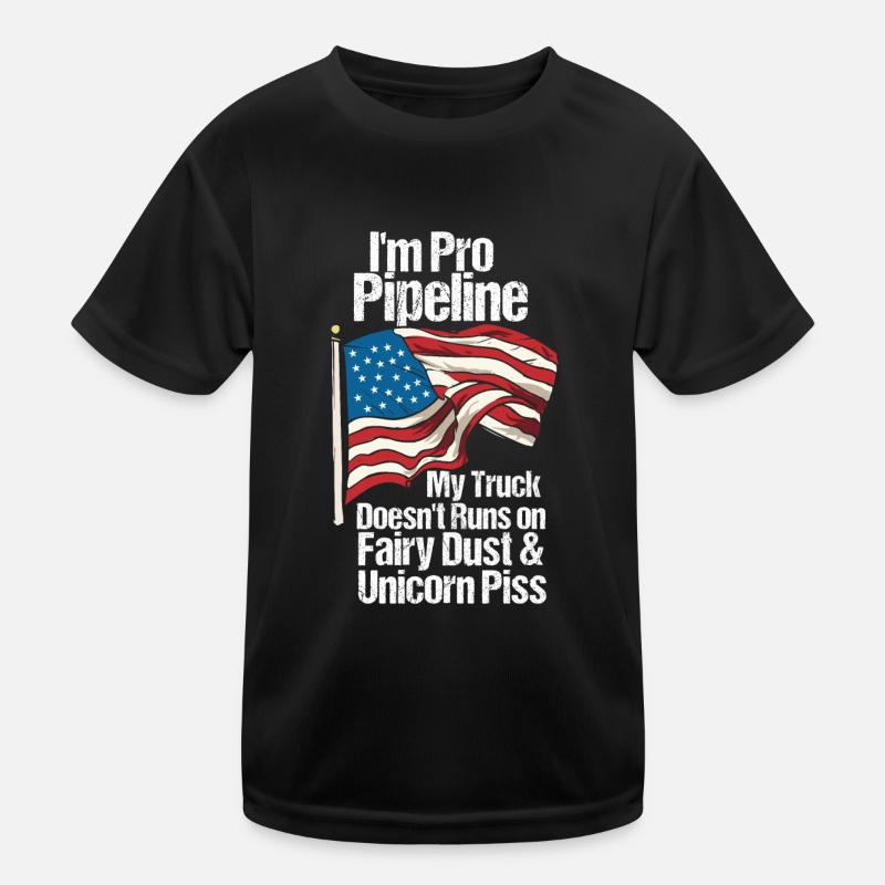 I'm Pro Pipeline Kinder Funktions-T-Shirt