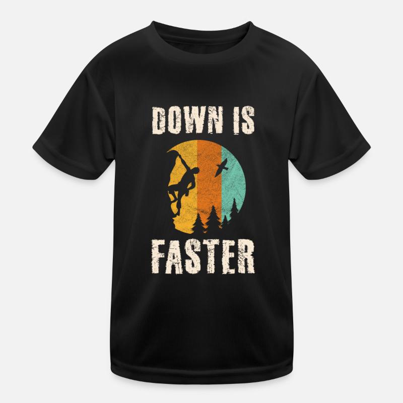Climbing Climbing Climbing Climbing Accessories Kids Functional T-Shirt