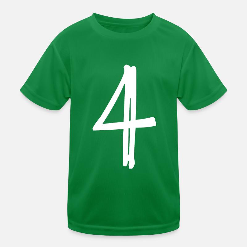 4 ANS. 4e ANNIVERSAIRE. ANNIVERSAIRE 4 ANS. 4 T-shirt sport Enfant