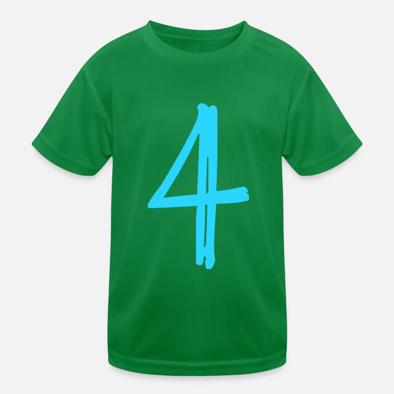 4 ANS. 4e ANNIVERSAIRE. ANNIVERSAIRE 4 ANS. ANNIV T-shirt sport Enfant
