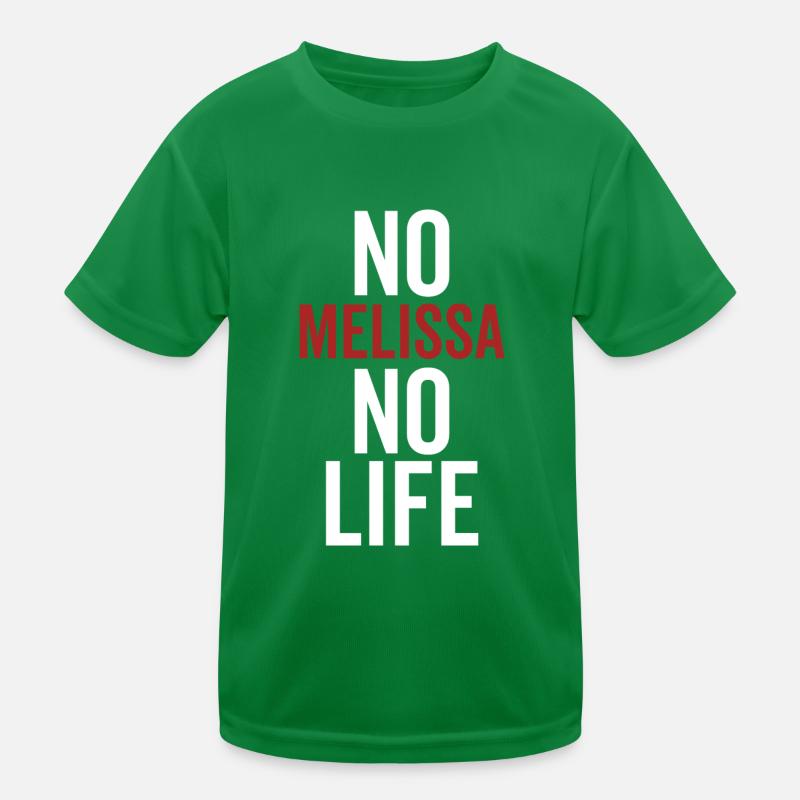 Pas de Melissa Pas de vie T-shirt sport Enfant