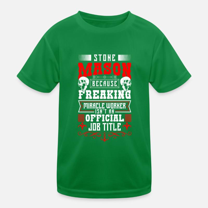 Craftsman Work Job Master Kids Functional T-Shirt