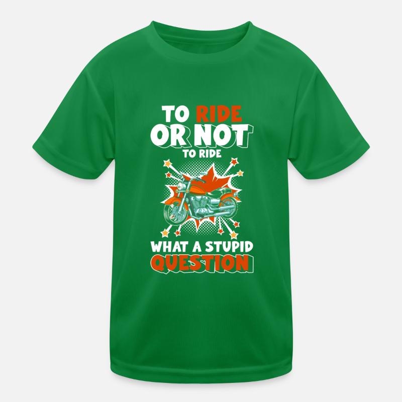 Retro Style Illustration Kids Functional T-Shirt