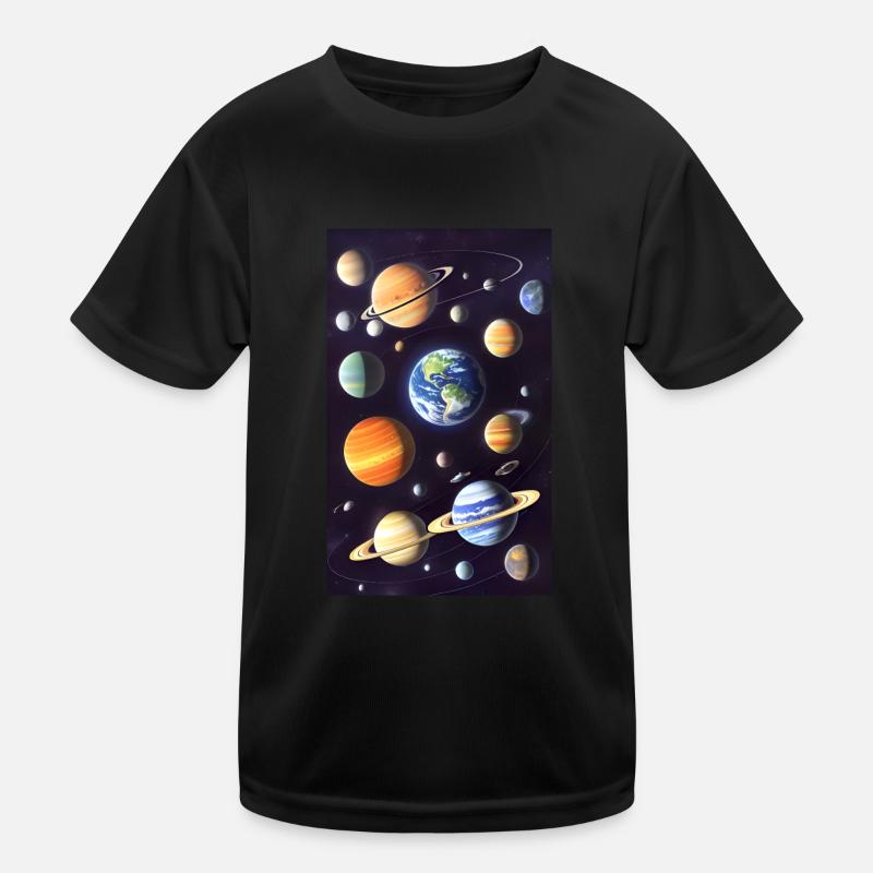 Space 01 Kids Functional T-Shirt