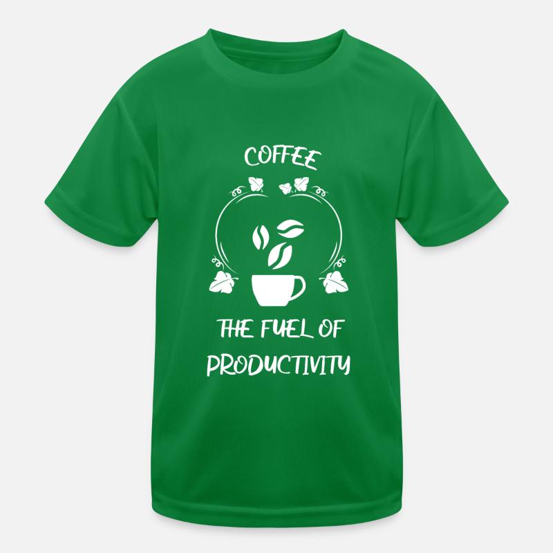 Café Espresso Café T-shirt sport Enfant