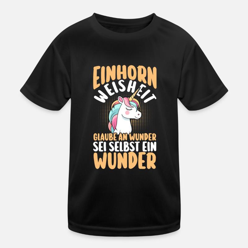 Licorne T-shirt sport Enfant