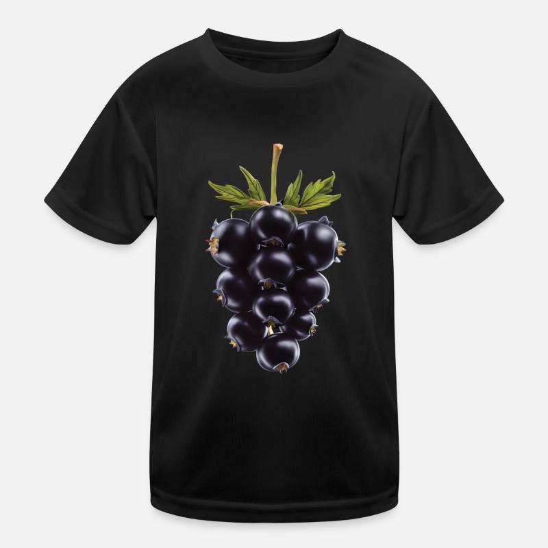 Brombeere Frucht Kinder Funktions-T-Shirt