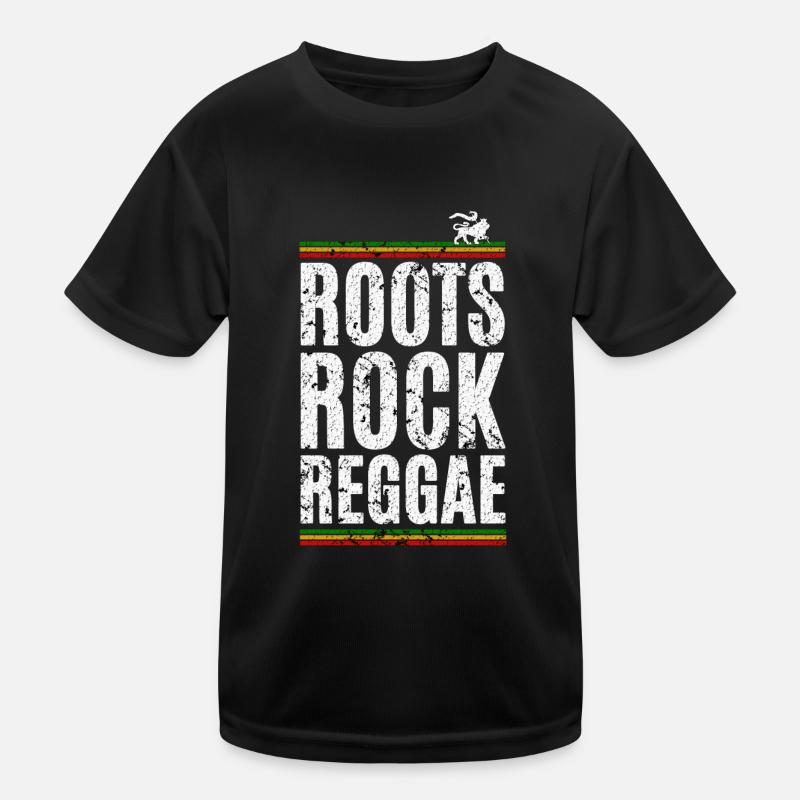 Roots Rock Reggae Kinder Funktions-T-Shirt