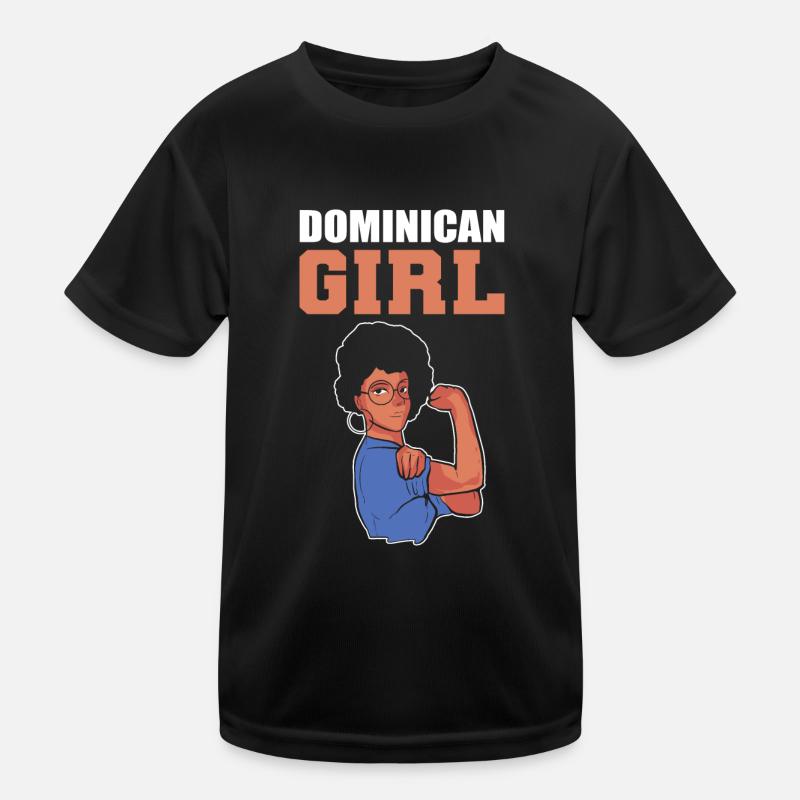 Afro Latina Kids Functional T-Shirt