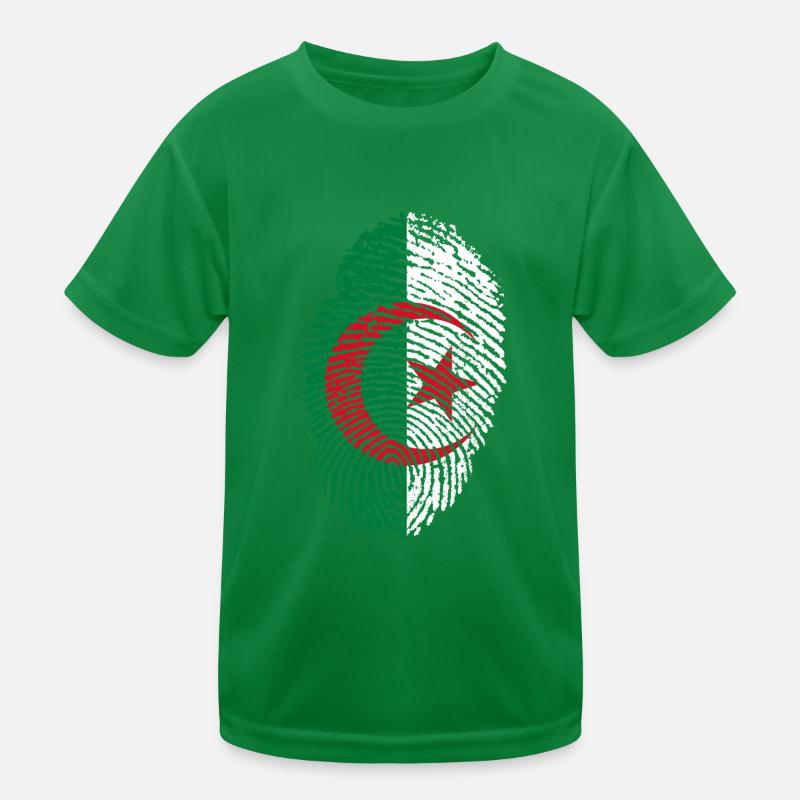 Algeria Kids Functional T-Shirt