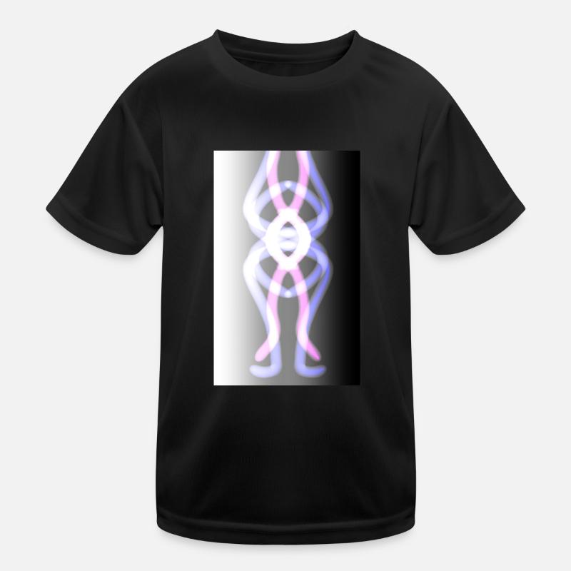 Figur, Fantasie, Muster Kinder Funktions-T-Shirt