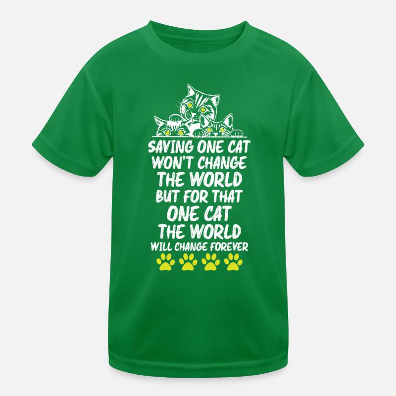 Cats Lover Kids Functional T-Shirt