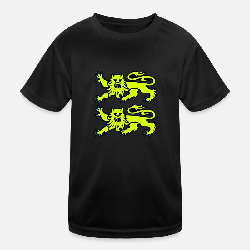 leopards normand logo drapeau 2701 T-shirt sport Enfant
