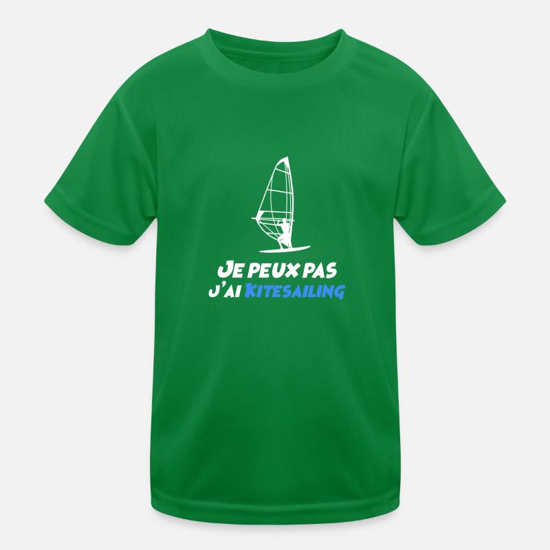 Je peux pas j'ai Kitesailing T-shirt sport Enfant