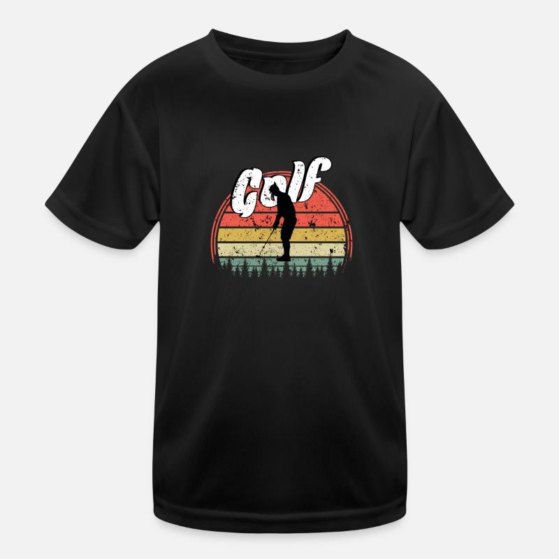 Golf Kinder Funktions-T-Shirt