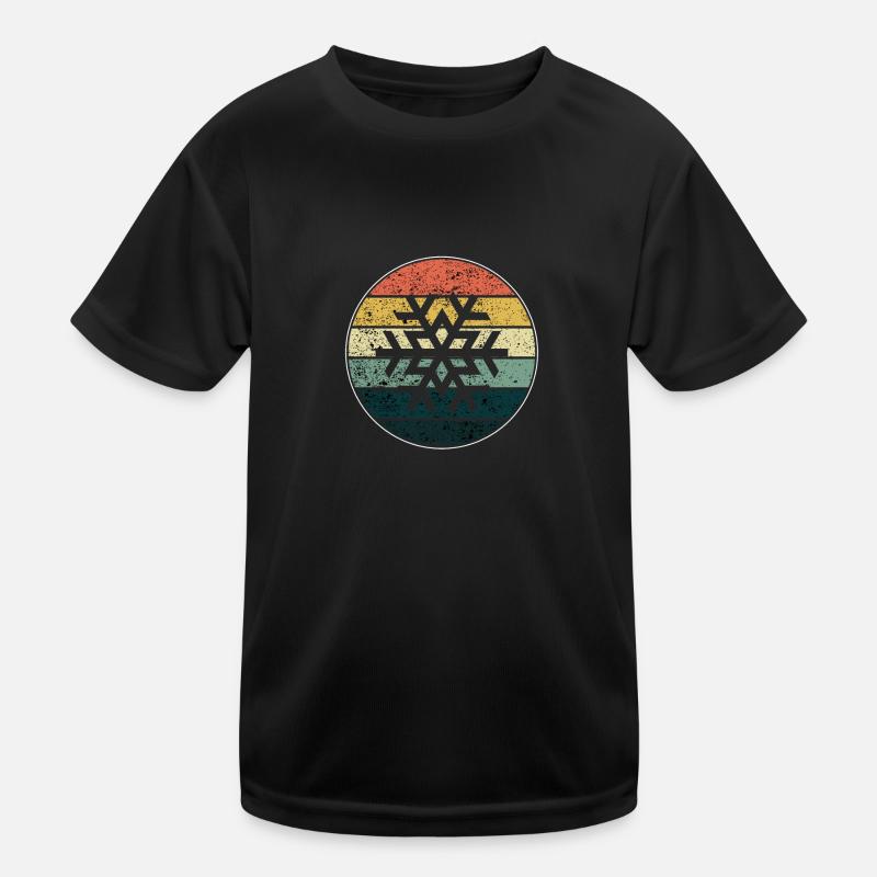 Flocon de neige T-shirt sport Enfant