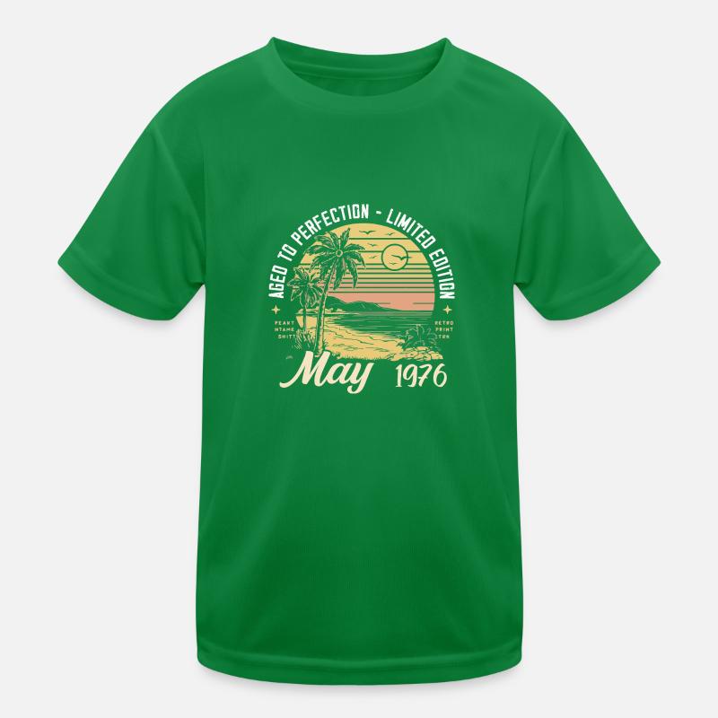 Legendary since May 1976, May 1976 Kids Functional T-Shirt