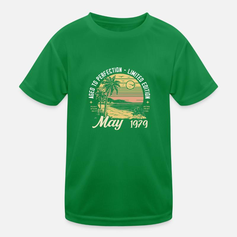 Legendary since May 1979, May 1979 Kids Functional T-Shirt