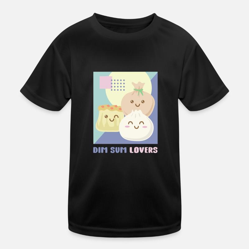 Dim Sum Lovers Kids Functional T-Shirt