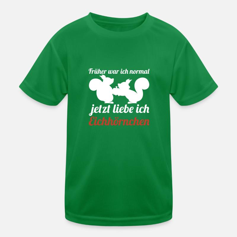 Eichhörnchen Tier Eichhörnchenliebhaber Geschenk Kinder Funktions-T-Shirt