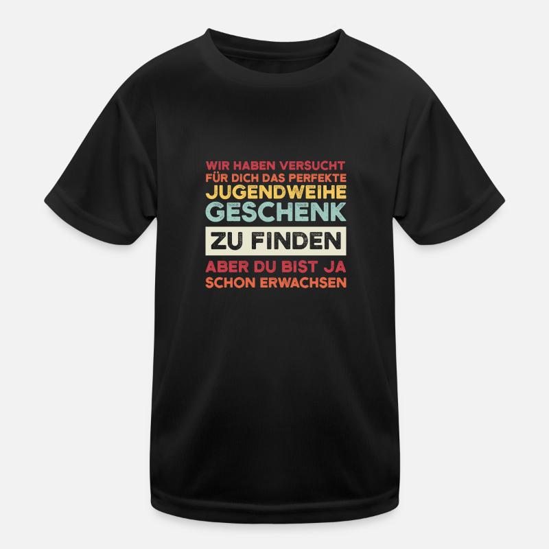 Jugendweihe Jugend Jugendfeier Geschenk Kinder Funktions-T-Shirt