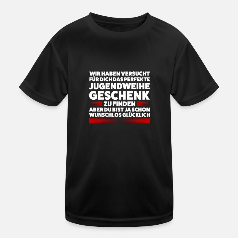 Jugendweihe Jugend Jugendfeier Geschenk Kinder Funktions-T-Shirt