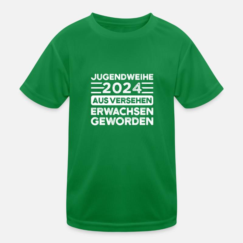 Jugendweihe 2024 Jugend Jugendliche Geschenk Kinder Funktions-T-Shirt