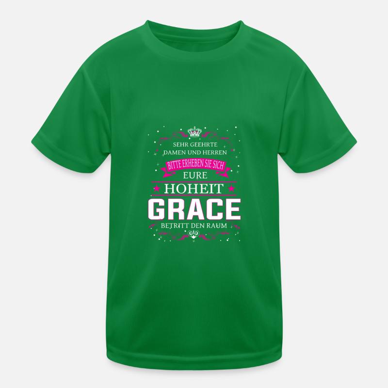 Votre Altesse Grace entre dans la pièce T-shirt sport Enfant