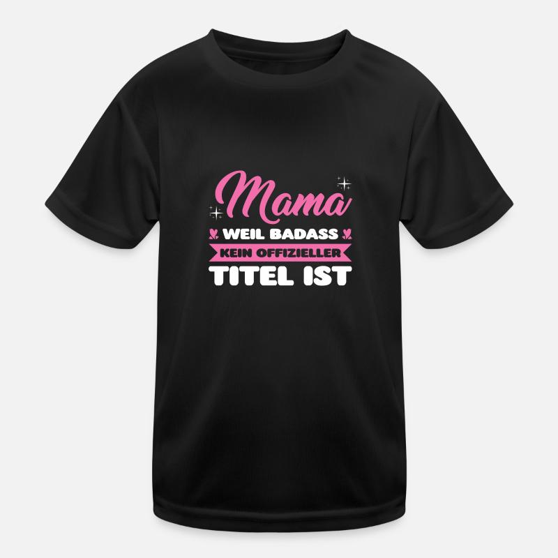 Mutter Familie Kinder Geschenk Kinder Funktions-T-Shirt