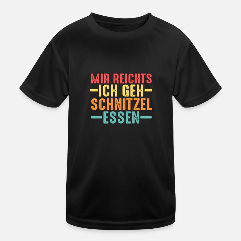 Schnitzel Wiener Wiener Geschenk Kinder Funktions-T-Shirt