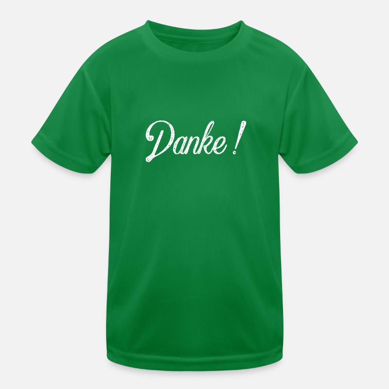 Danke Kinder Funktions-T-Shirt