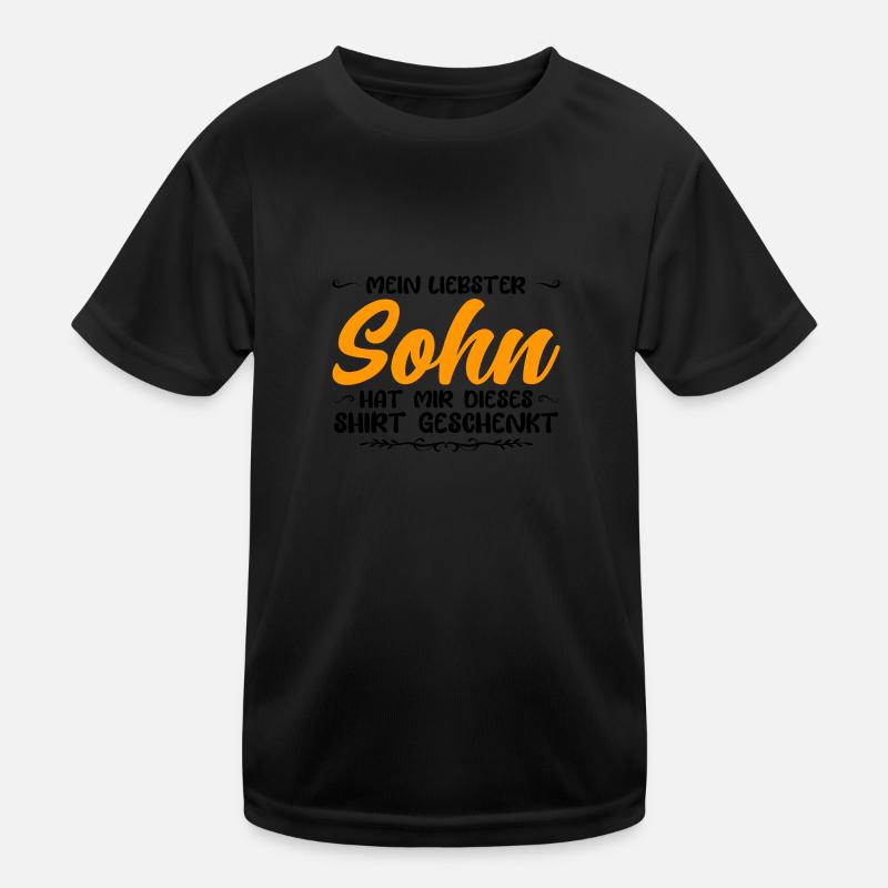 Sohn Familie Sohn Geschenk Kinder Funktions-T-Shirt