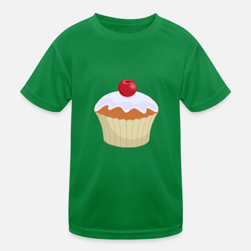 Cupcake Kinder Funktions-T-Shirt