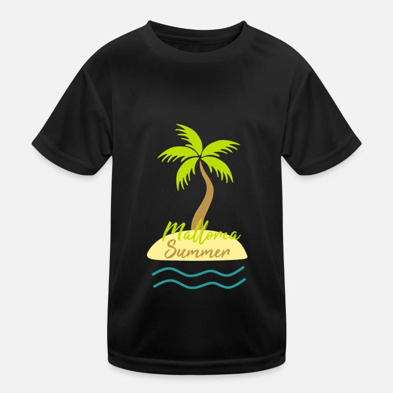 Mallorca summer Kids Functional T-Shirt