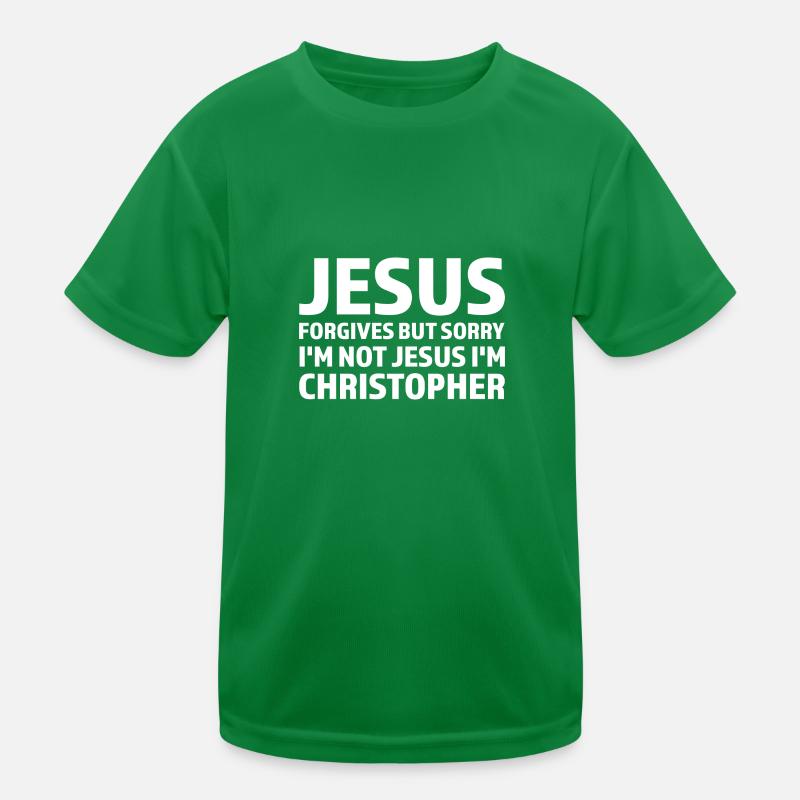 Vornamen Christopher namens Christopher Geschenk Kinder Funktions-T-Shirt