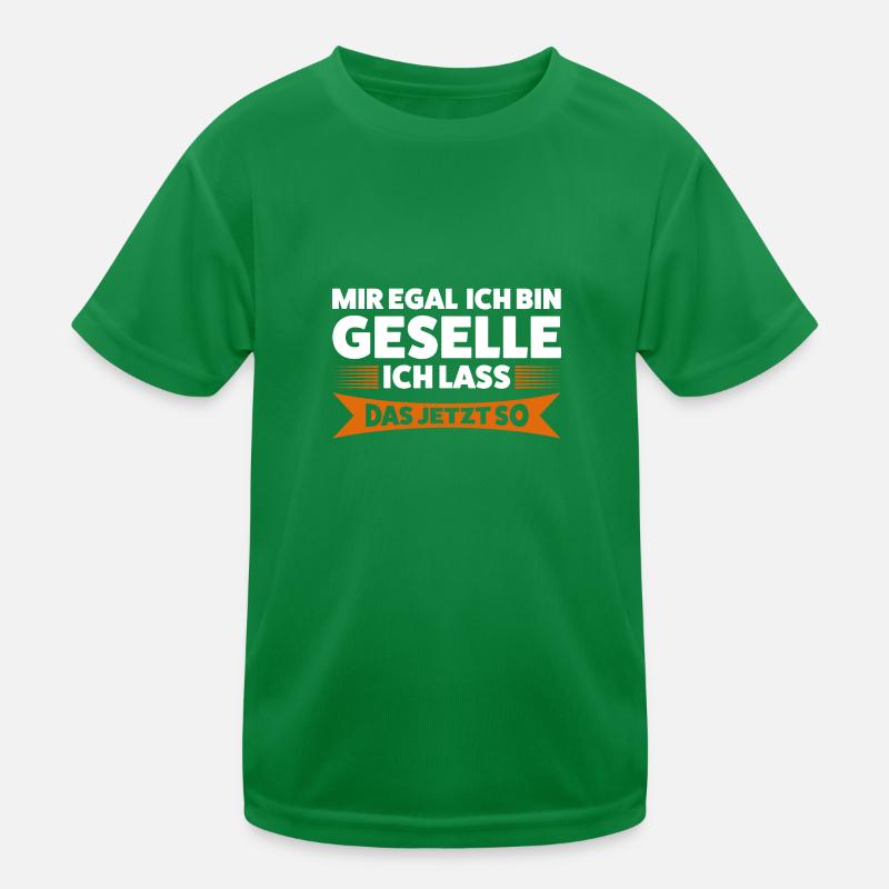 Geselle 2023 Prüfung Gesellenprüfung Geschenk Kinder Funktions-T-Shirt