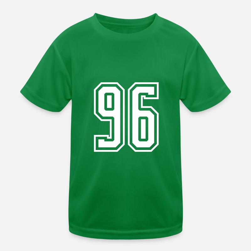 96 Numéro de numéro T-shirt sport Enfant