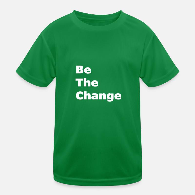 Soyez le changement T-shirt sport Enfant