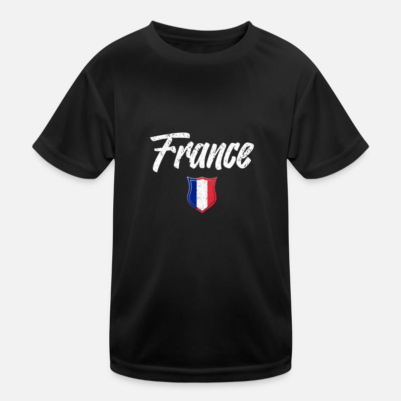 FRANKREICH Kinder Funktions-T-Shirt