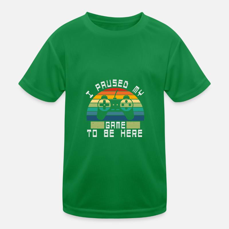 Je suis en train de jouer au jeu. T-shirt sport Enfant